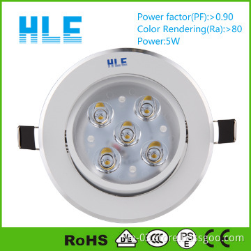 Build-in Isolated driver led downlight with remote control